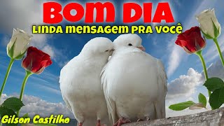 Linda Mensagem de Bom Dia e Reflexão Especialmente pra Você [upl. by Notnelc]