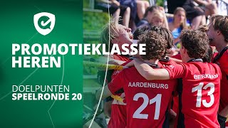 Promotieklasse Heren  20212022  Doelpunten Speelronde 20 ⭐ [upl. by Nnaael437]