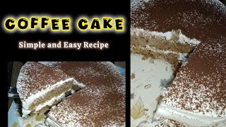 Coffee Cake Recipe  At low cost  Simple and Easy [upl. by Orvas]