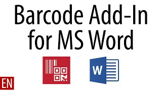 How to Create Barcodes in Word Full Integration Unlocked [upl. by Laing]