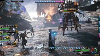 Mobius Final Fantasy  5 stars Brynhildr Multiplayer Battle How to Play [upl. by Anelram]