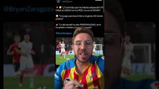 BRYAN ZARAGOZA HA HABLADO ⚽️futbol valenciacf realmadrid fcbarcelona futbolshorts [upl. by Stevenson]