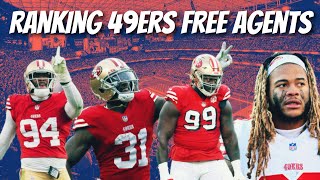 Ranking top 5 49ers free agents they should bring back in 2024 out of 19 total FA’s 👀 [upl. by Zacherie]