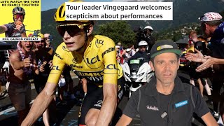 Tour de France 2023 Stage 17  Fine Ill Talk about Doping [upl. by Anauqahc]