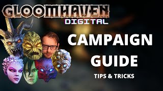 Campaign beginner guide and gameplay tips  Gloomhaven Digital [upl. by Eicart]