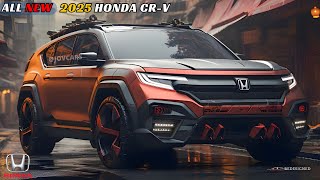 AllNew Honda CRV SUV Set to Debut in 2025  All You Need To Know [upl. by Iliak]