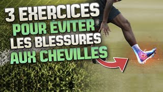 3 EXERCICES Pour Ne Plus JAMAIS Avoir dEntorses [upl. by Aketal]