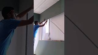 curtain pelmet MDF pesting process woodworking shortvideo [upl. by Homere]