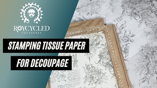 DIY Decoupage Paper [upl. by Kylie378]