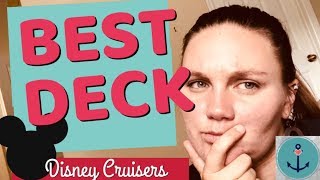 What is the Best Deck on a Disney Cruise [upl. by Susette161]