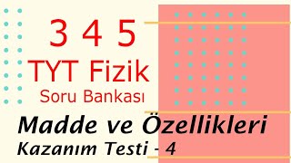 3 4 5 TYT FİZİK  132 133 Sayfa Isı ve sıcaklık  Kazanım 2 [upl. by Sass]