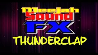 Sound Effects  Thunderclap  Free download [upl. by Ynnol]