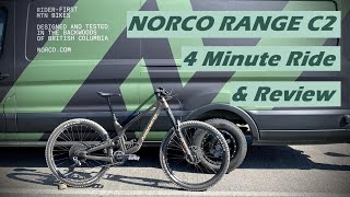 2022 Norco Range Review  4 minute First Impressions [upl. by Eecyac]