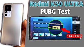 Redmi K50 ULTRA PUBG Test  Redmi K50 ULTRA Unboxing [upl. by Tracee908]