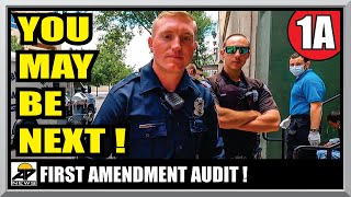 TYRANT COPS BETTER PAY ATTENTION  ALBUQUERQUE COP WATCH  First Amendment Audit  Amagansett Press [upl. by Airoled973]