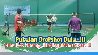 Kombinasi Dropshot amp Lob Serang Sangat Mematikan\Highlight Badminton\ED30JUL2024 [upl. by Llezo]