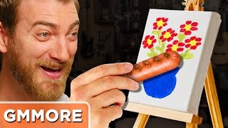 Painting with Hot Dogs [upl. by Letnuahc820]