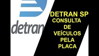 DETRAN SP CONSULTA VEÍCULO PELA PLACA E RENAVAM  COMO CONSULTAR RÁPIDO [upl. by Aicertap]