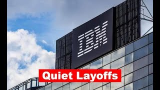 IBM is quietly laying off thousands of workers reports [upl. by Pegma]