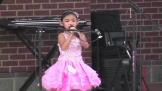 Talented 5 Year Old Wins Singing Competition  Reflection  Part of Your World  Angelica Hale [upl. by Ellenor125]