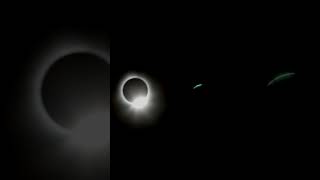 Bailys Beads lens flare w Total Eclipse [upl. by Read]