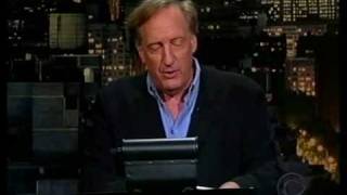 Alan Zweibel appearance on quotLate Show with David Lettermanquot 13 July 2007  part 2 [upl. by Kcor17]