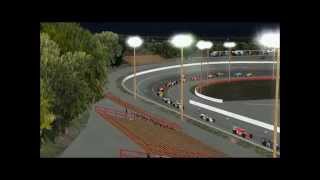 Testing the Motordrome Speedway for NR2003 [upl. by Meela891]