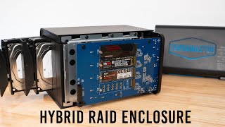 TerraMaster D8 Hyrbid Raid Enclosure  4 HDD Bay  4 NVMe M2 Slots [upl. by Adnima37]