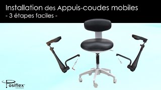 Installation des Appuiscoudes mobiles sur votre chaise  3 étapes faciles [upl. by Cusack]