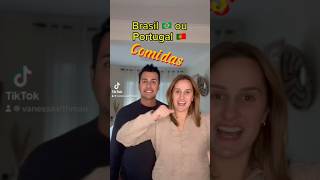 Brasil ou Portugal  Comidas viveremportugal imigrantesemportugal [upl. by Noyk]