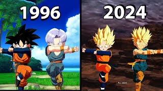 Evolution Of Gotenks Fusion Dance 19962024 [upl. by Duwe]