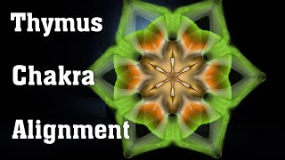 Thymus Chakra Activation and Alignment Higher Heart Chakra [upl. by Nickey]