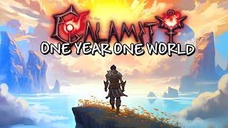 Im Spending a Year on One World  January Edition  Terraria Calamity [upl. by Dickinson]