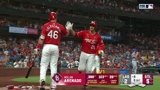 💪 HOME RUN Nolan Arenado  Los Angeles Dodgers 25 St Louis Cardinals  MLB 2024 [upl. by Hildie843]