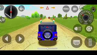 Indian vehicles Simulator 3D Thar  Thar off roading game off road 4×4 driving simulator gameplay [upl. by Attayek]