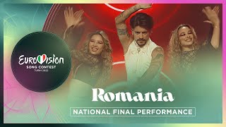 WRS  Llámame  Romania 🇷🇴  National Final Performance  Eurovision 2022 [upl. by Johanan]