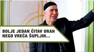 Hafiz Husejn Cajlakovic  Bolje jedan čitav orah nego vreća šupljih [upl. by Elletsirhc]