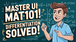 From Zero to Hero in Differentiation  Your Ultimate UI MAT101 Past Question Guide [upl. by Lezley218]