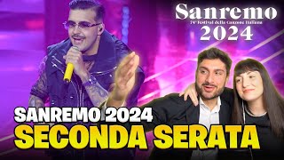 SANREMO 2024 SECONDA SERATA INTEGRALE GEOLIER PRIMO  TONY IPANTS amp JESUISIL [upl. by Pierpont]