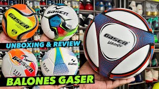 BALONES GASER  UNBOXING amp REVIEW [upl. by Naujal830]