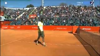 Mikhail Youzhny vs Gael Monfils Highlights Bucharest 2015 [upl. by Scotty955]