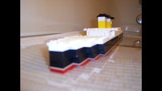 Hull Float Test of the Lego SLS Justice [upl. by Garry741]