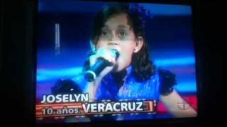 Joselyn cantando con Amanda Miguel su tema CASTILLOS [upl. by Pamela]