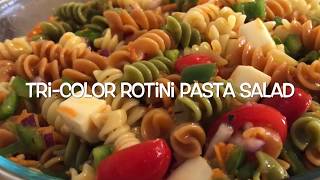 TriColor Rotini Pasta Salad [upl. by Radford431]