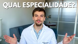 Como Escolher a Especialidade Médica React  Faculdade de Medicina [upl. by Pass948]