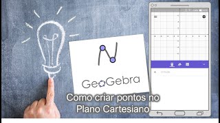 Geogebra  Criando pontos no plano cartesiano [upl. by Enajaras]