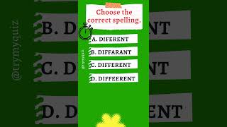 Spelling bee practice basicenglishquiz trymyquiz quizshortvideo quiz [upl. by Jolee753]