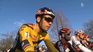 Wout van Aert A successful comebackeen geslaagde comeback in Loenhout 2019 [upl. by Else328]