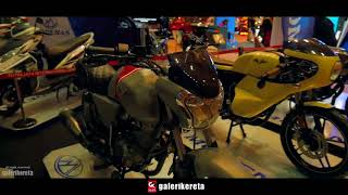 Modenas V15 Convert to Awesome Custom Bike at Motonation PICC 2017 [upl. by Rillis872]