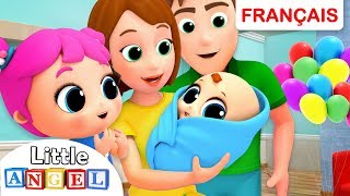 Un Nouveau Bébé Dans La Famille  Comptine Éducative et Dessins Animés pour les petits [upl. by Ayocal]